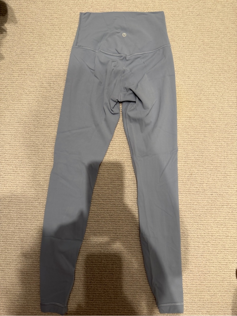 Lululemon High-Rise light blue/grey Leggings